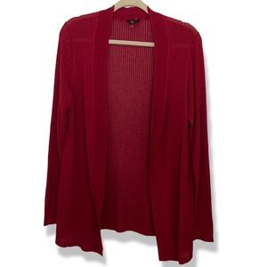 Talbots open knit cardigan size L